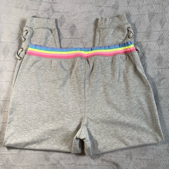 Nwt Pastel Joggers Rainbow Sweatpants Workout Gym Sweats Plus Size - Picture 7 of 9